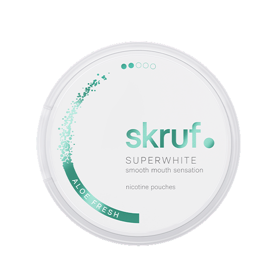 Skruf Super White Aloe Fresh