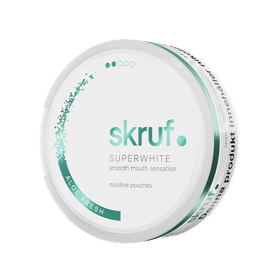 Skruf Super White Aloe Fresh