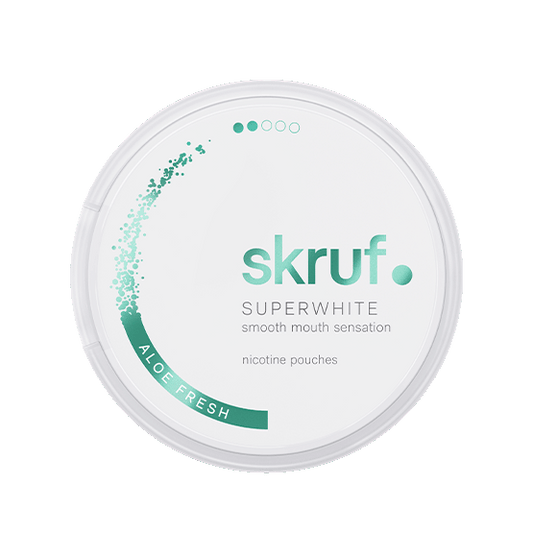 Skruf Super White Aloe Fresh